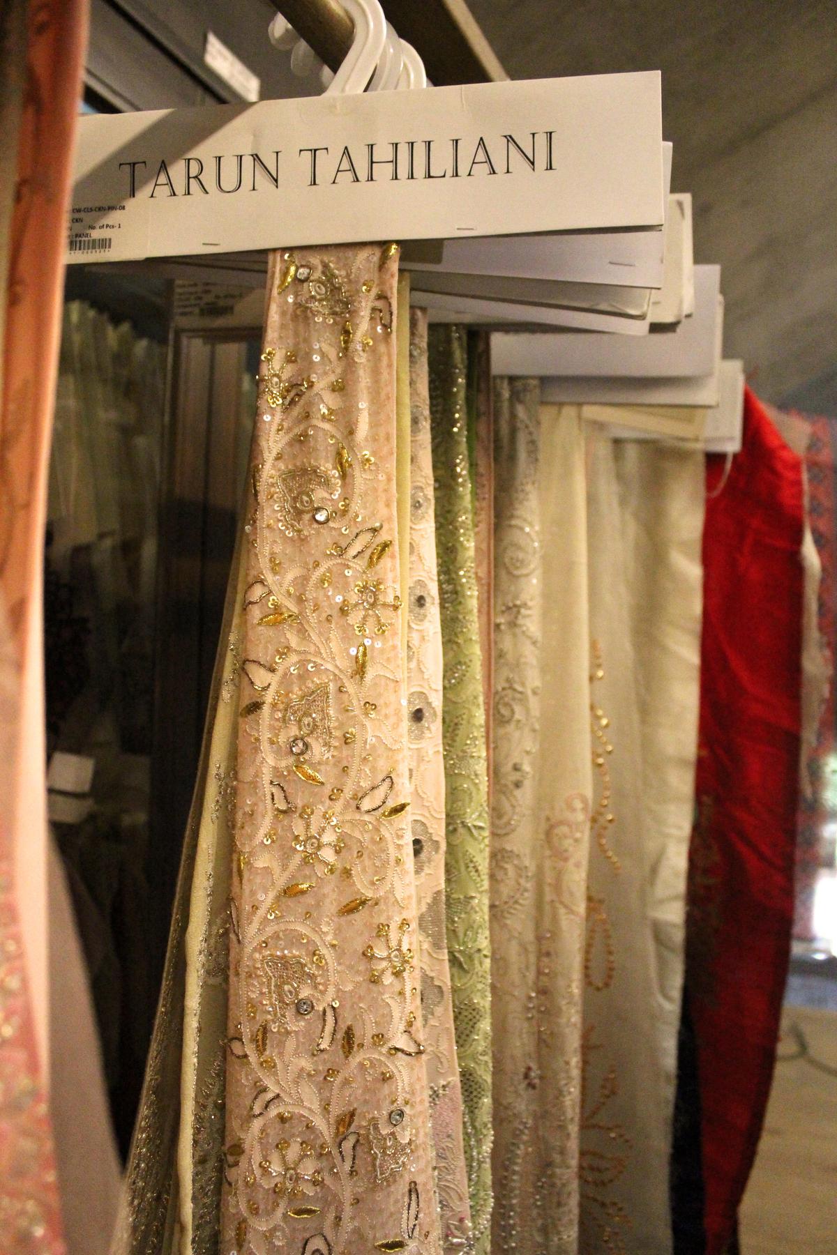 Some of the embroideries in the archive